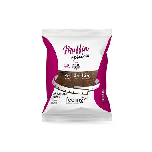 Feeling OK - Protein Muffin Start 1 (24% Protein) 50g Kakao
