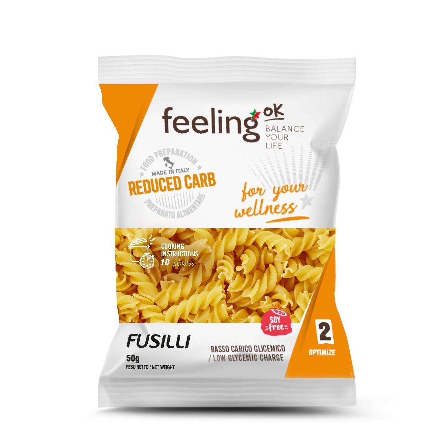 Feeling OK - Protein Nudeln Optimize 2 (30% Protein) 50g Beutel