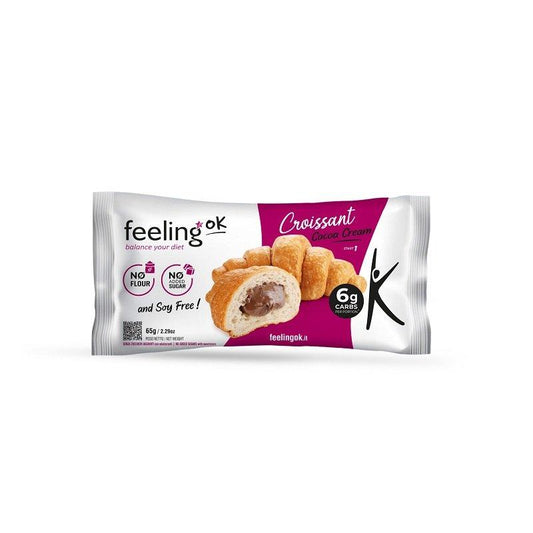 Feeling OK - Schokoladen-Croissant + Protein (25% Protein) 65g
