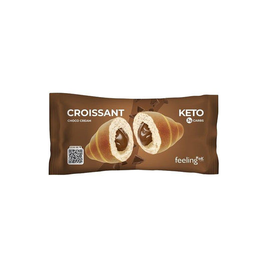 Feeling OK - Schokoladen-Croissant + Protein (15% Protein) 50g