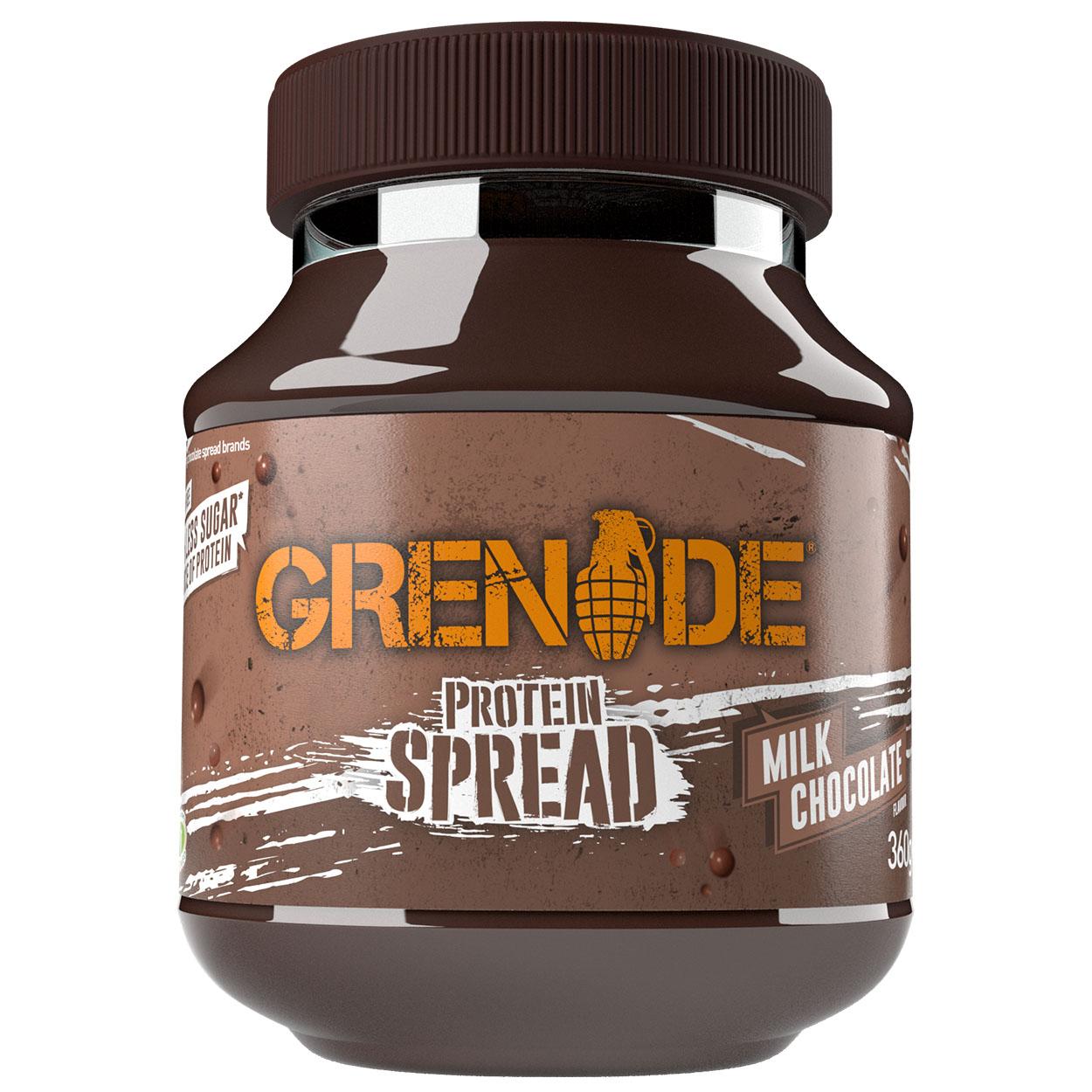 Grenade - Protein Spread 360g Glas Milk Chocolate MHD 30.07.2026