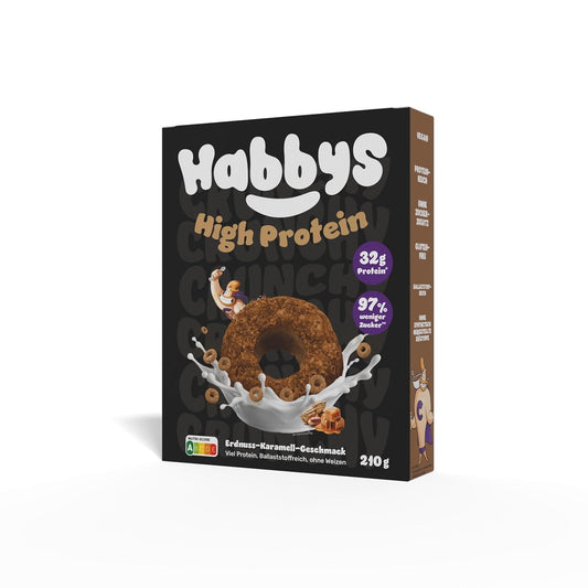 Habbys - Zuckerarme Cerealien mit Protein 210g Packung