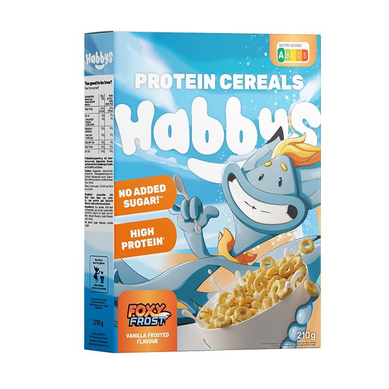 Habbys - Zuckerarme Cerealien mit Protein 210g Packung