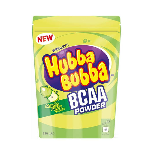Hubba Bubba - BCAA Pulver 320g Beutel Atomic Apple MHD 29.10.2025