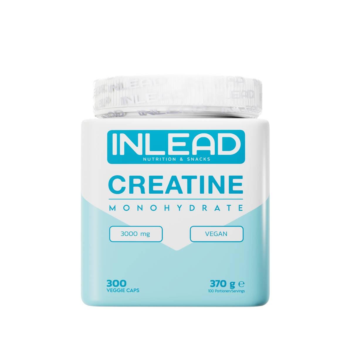 Inlead - Creatine Caps vegan 300 Kapseln Dose