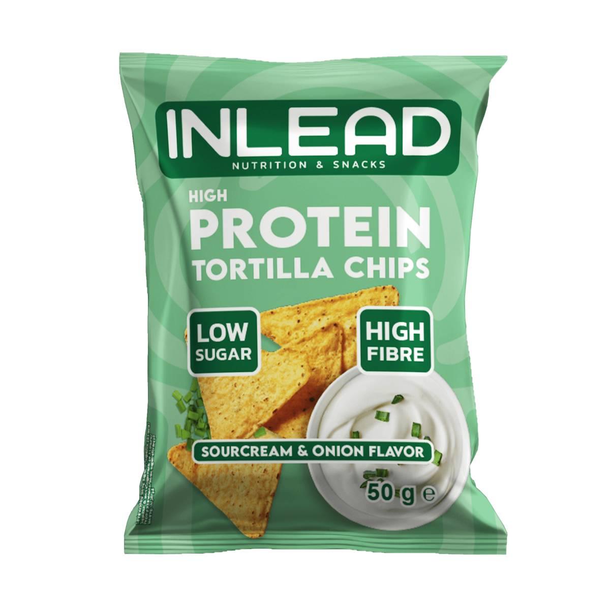 Inlead - High Protein Tortilla Chips 1 x 50g Beutel