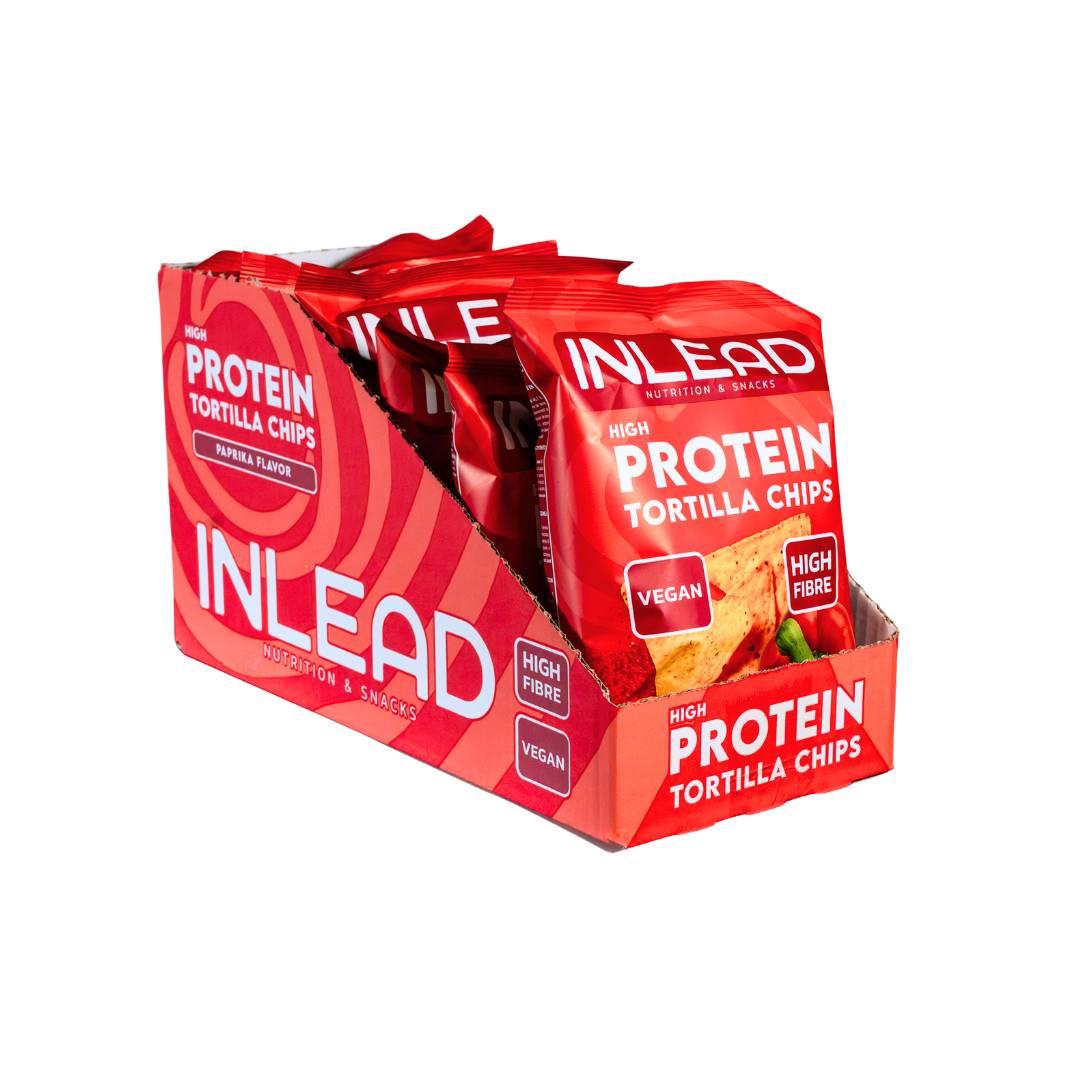 Inlead - High Protein Tortilla Chips 6 x 50g Beutel