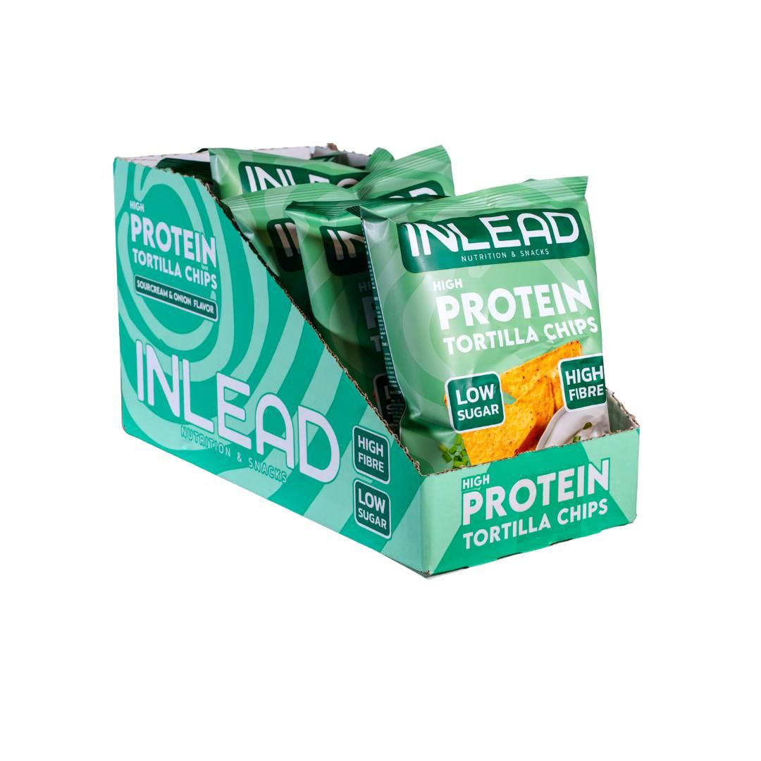 Inlead - High Protein Tortilla Chips 6 x 50g Beutel