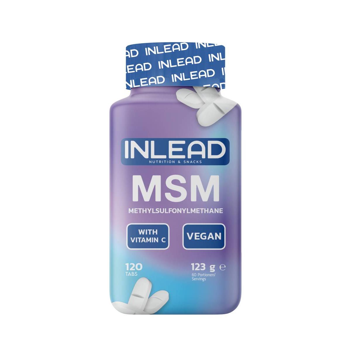 Inlead - MSM 120 Tabletten Dose