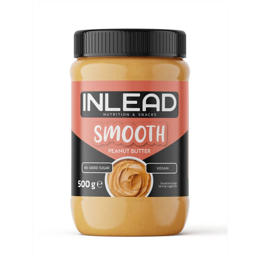 Inlead - Peanut Butter 500g Glas Smooth MHD 30.12.2025