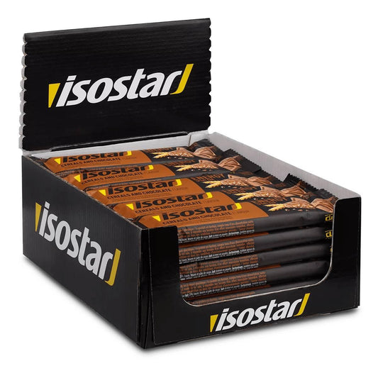 Isostar - High Energy Bar 30 x 40g Riegel Chocolate MHD 30.06.2026