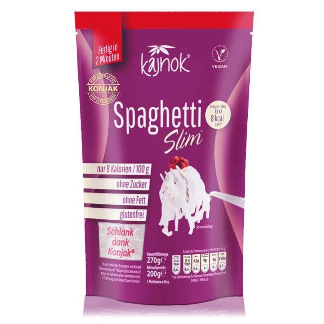 Kajnok - Spaghetti aus der Konjakwurzel 200g Beutel