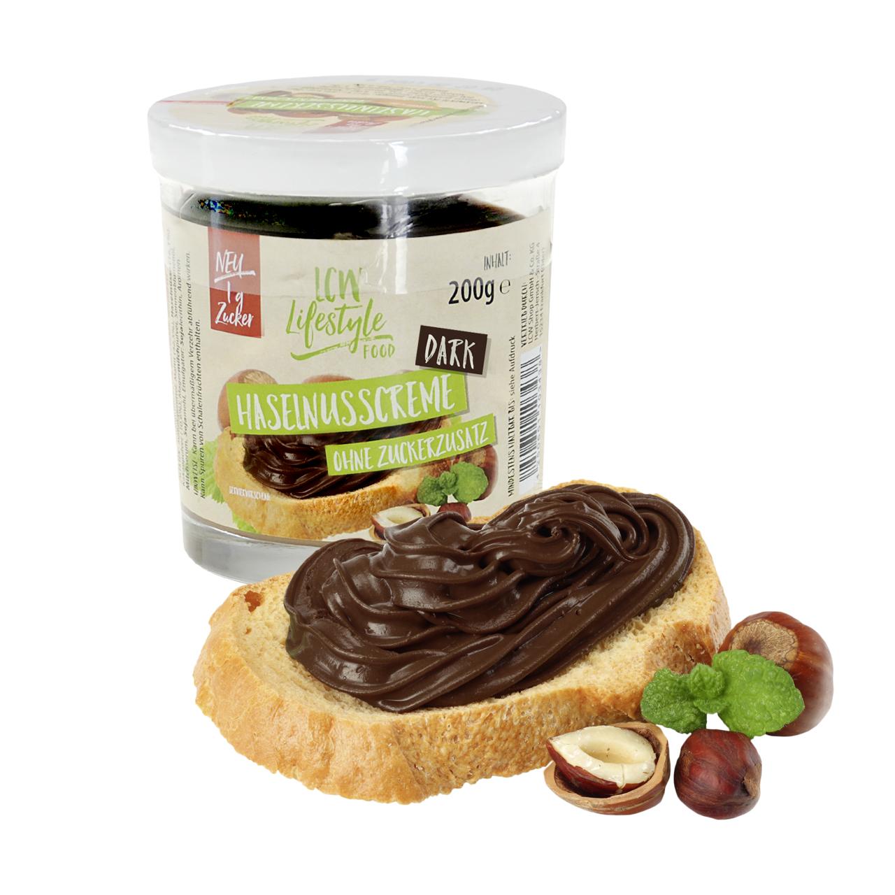 LCW - Haselnusscreme ohne Zuckerzusatz * 200g