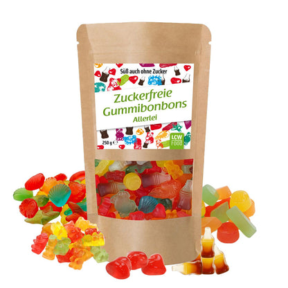 LCW - Zuckerfreie Gummibonbons 250g Beutel