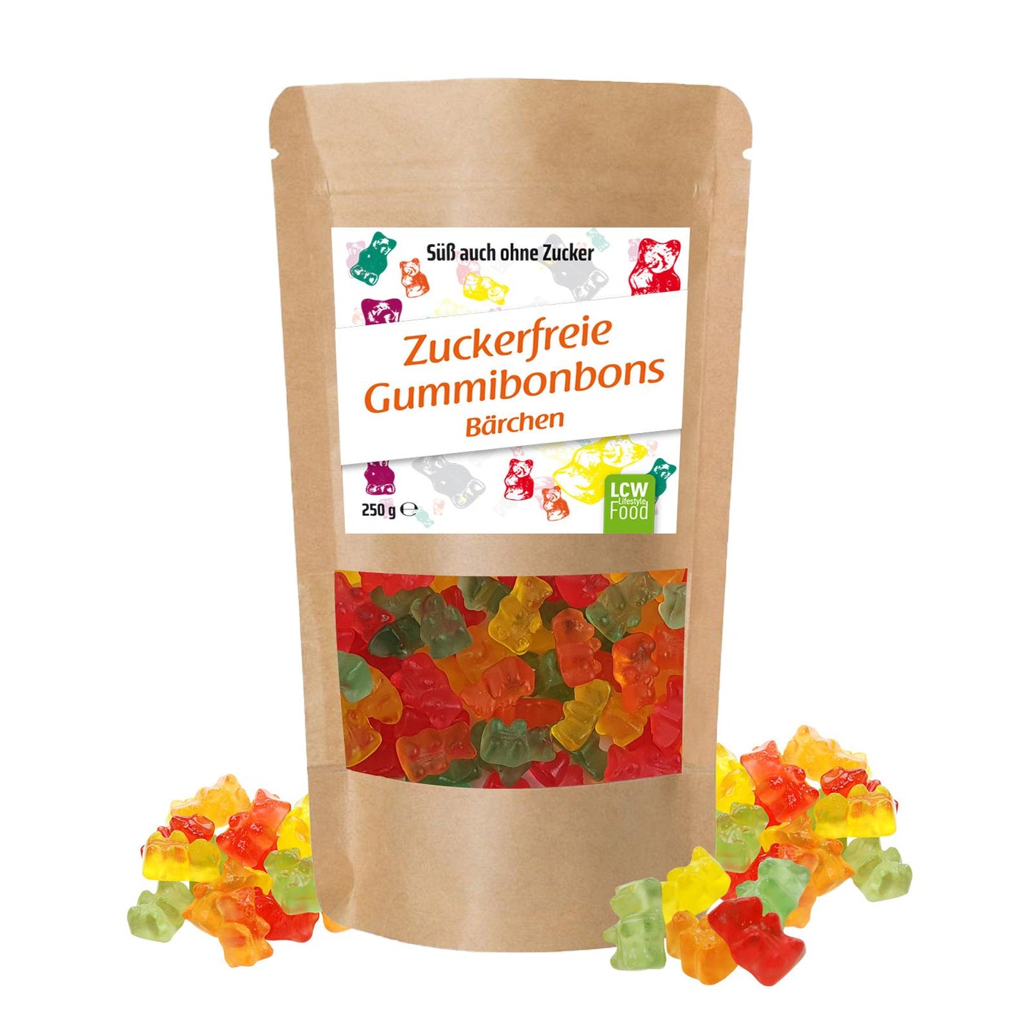 LCW - Zuckerfreie Gummibonbons 250g Beutel