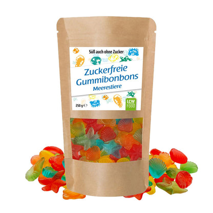LCW - Zuckerfreie Gummibonbons 250g Beutel