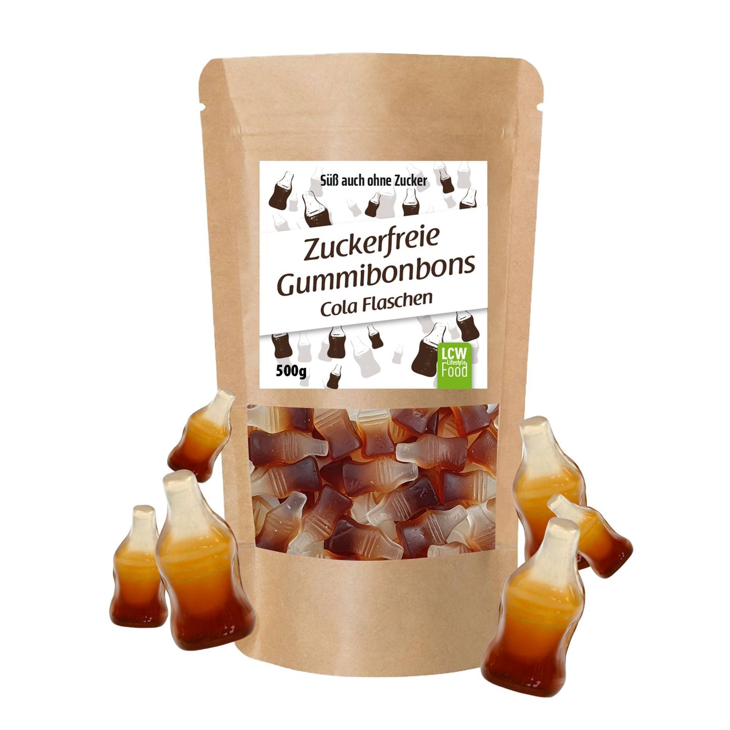 LCW - Zuckerfreie Gummibonbons 500g Beutel
