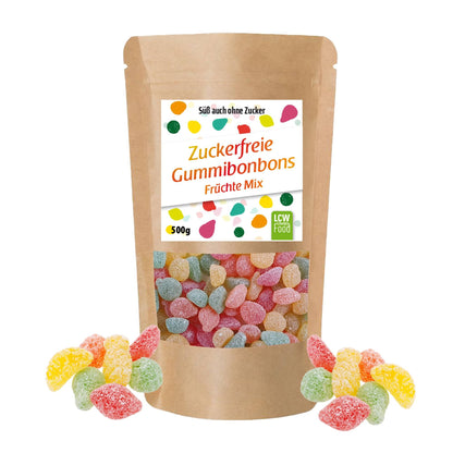 LCW - Zuckerfreie Gummibonbons 500g Beutel