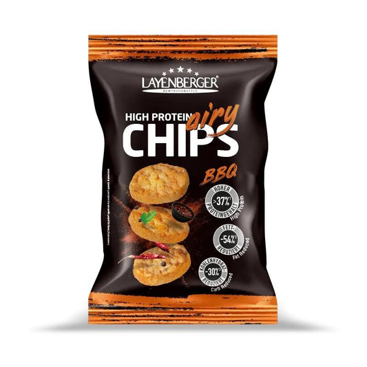 Layenberger - High Protein Airy Chips 75g Beutel BBQ MHD 30.04.2026