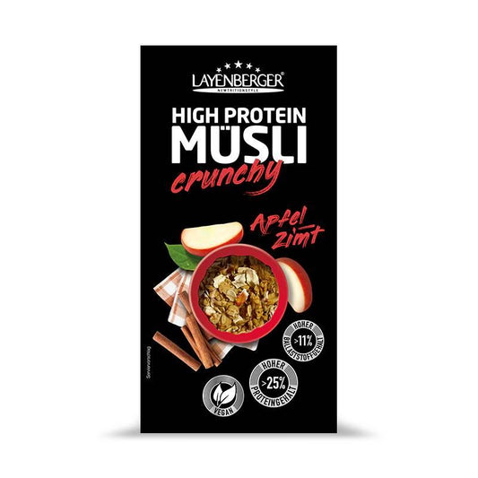 Layenberger - High Protein Crunchy Müsli 375g Karton