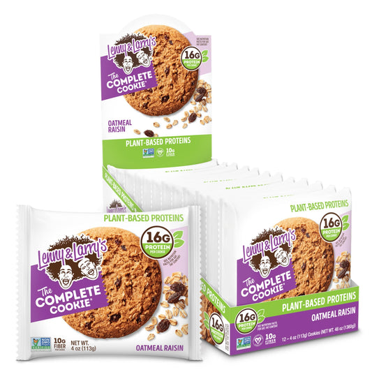 Lenny & Larry - Complete Cookie 12 x 113g Oatmeal Raisin MHD 23.12.2025