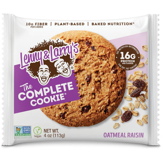 Lenny & Larry - Complete Cookie 1 x 113g Oatmeal Raisin MHD 23.12.2025