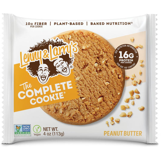 Lenny & Larry - Complete Cookie 1 x 113g Peanut Butter MHD 15.11.2025
