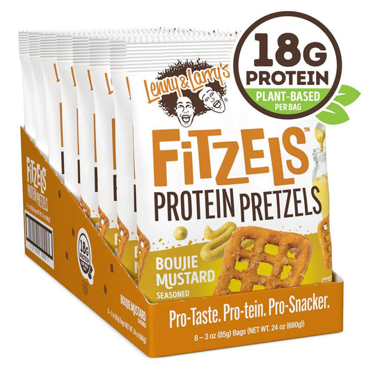 Lenny & Larry - Fitzels Protein Brezeln 8 x 85g Beutel
