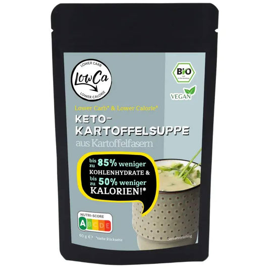 LowCa - Keto-Kartoffelsuppe aus Kartoffelfasern