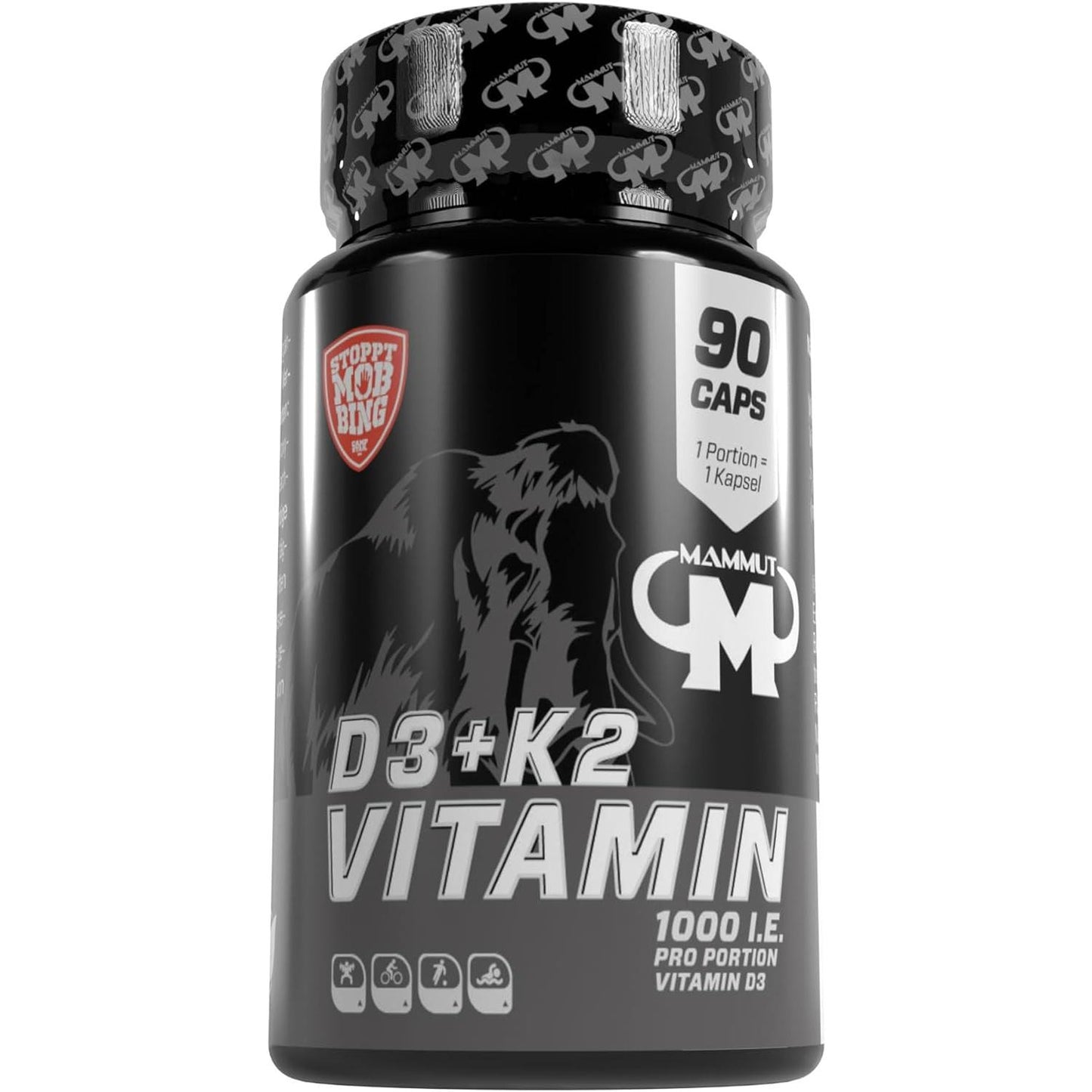 Mammut - D3 + K2 90 Kapseln Dose