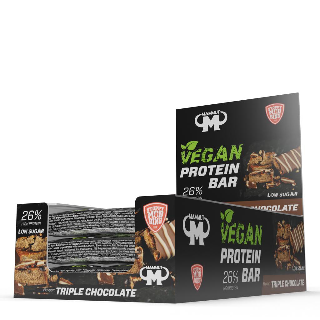Mammut - Vegan Protein Bar 12 x 45g Riegel