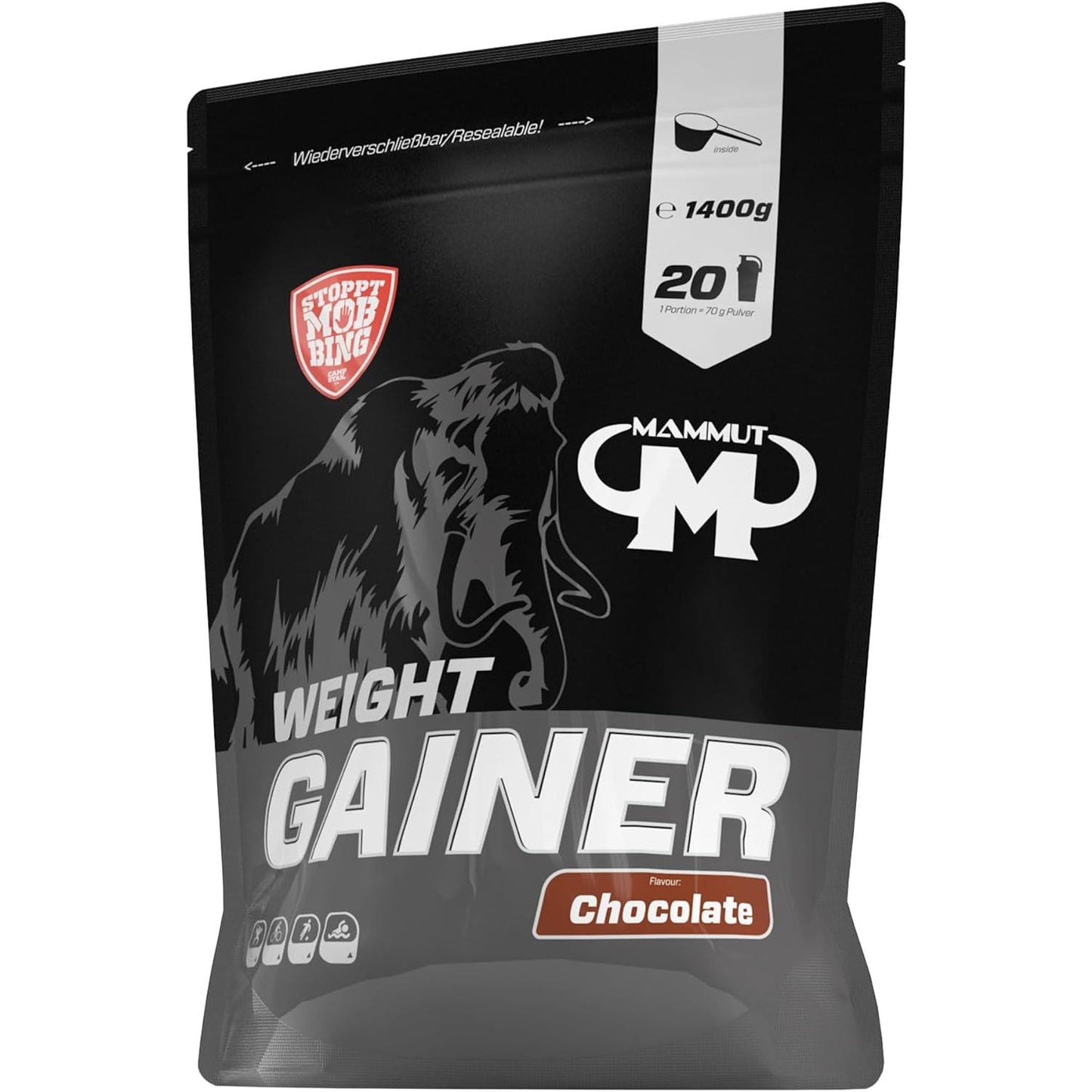 Mammut - Weight Gainer Crash 5000 1400g Beutel