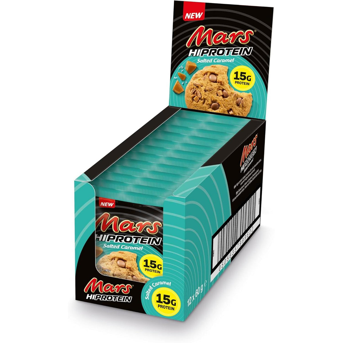 Mars - Hi Protein Cookie 12 x 60g Salted Caramel MHD 17.11.2026