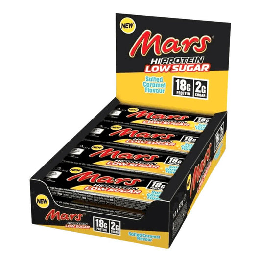 Mars - Hi Protein Low Sugar Bar 12 x 57g Salted Caramel MHD 14.08.2026