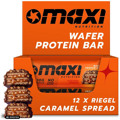 Maxi Nutrition - Wafer Protein Bar 12 x 39g Riegel