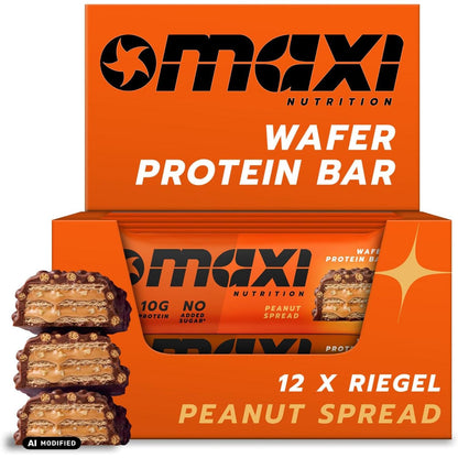 Maxi Nutrition - Wafer Protein Bar 12 x 39g Riegel