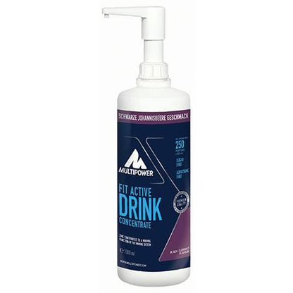 Multipower - Fit Active Sirupkonzentrat 1:80 1000ml Flasche