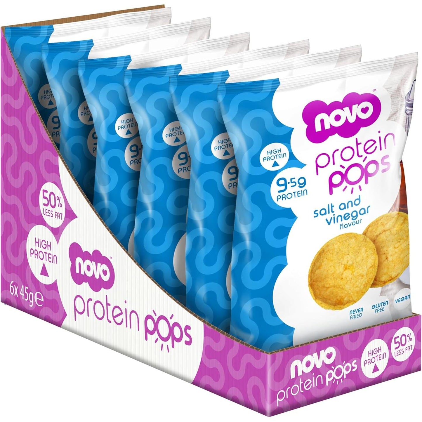 Novo - Protein Pops 6 x 45g Beutel
