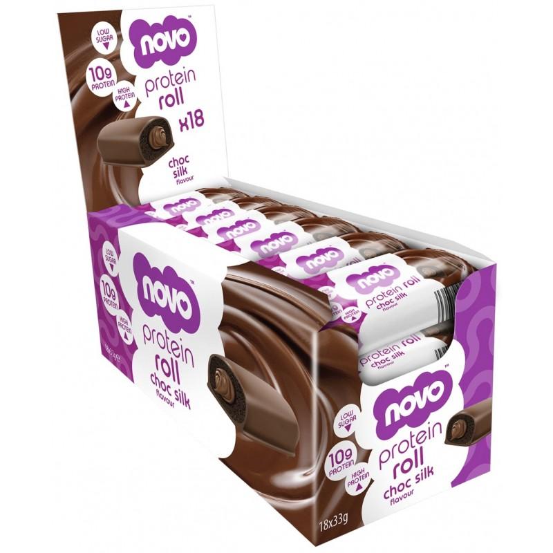 Novo - Protein Roll Bar 18 x 33g Riegel