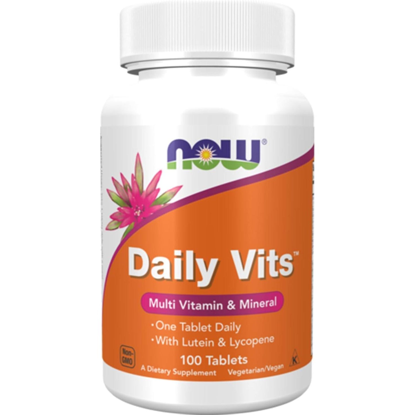 Now Foods - Daily Vits Multi 100 Tabletten Dose