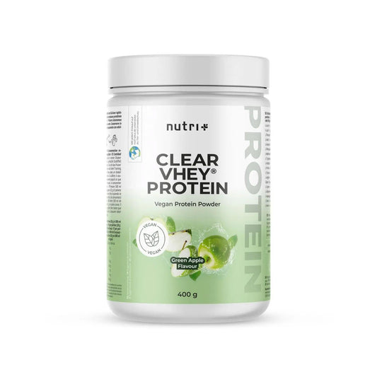 Nutri-Plus - Clear Vhey Protein 400g Dose Green Apple MHD 25.01.2026