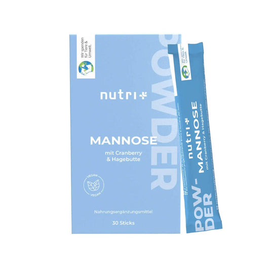 Nutri-Plus - Mannose mit Cranberry & Hagebutte 30 Sticks