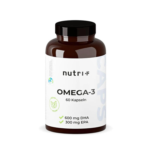 Nutri-Plus - Omega 3 Vegan mit EPA & DHA 60 Kapseln Dose