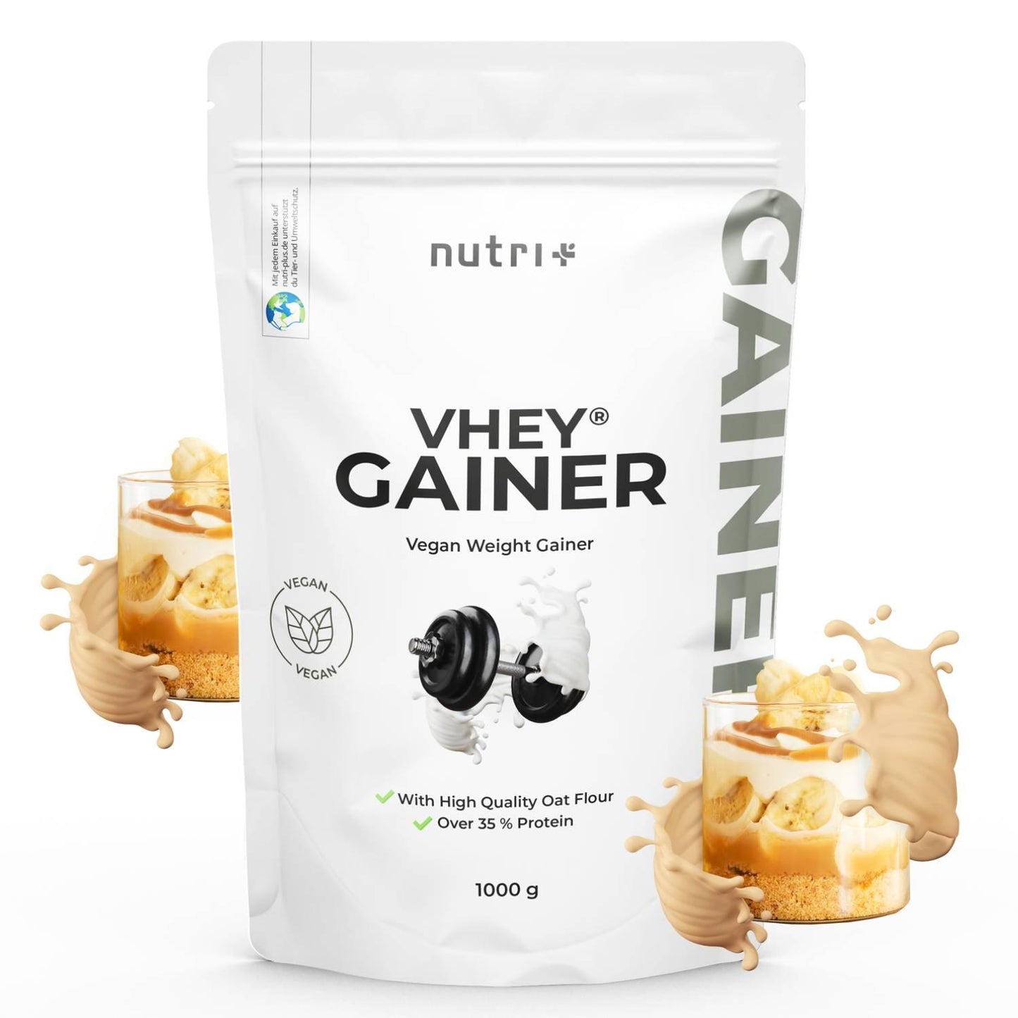 Nutri-Plus - VHEY Gainer 1000g Beutel