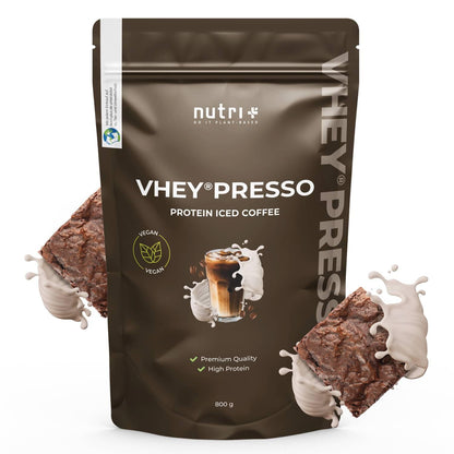 Nutri-Plus - VHEY presso - Protein Iced Coffee 800g Beutel