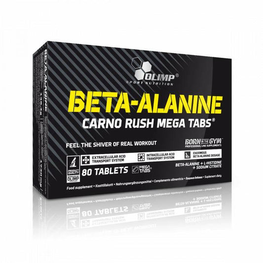 Olimp - Beta-Alanin Carno Rush Mega Tabs 80 Tabletten