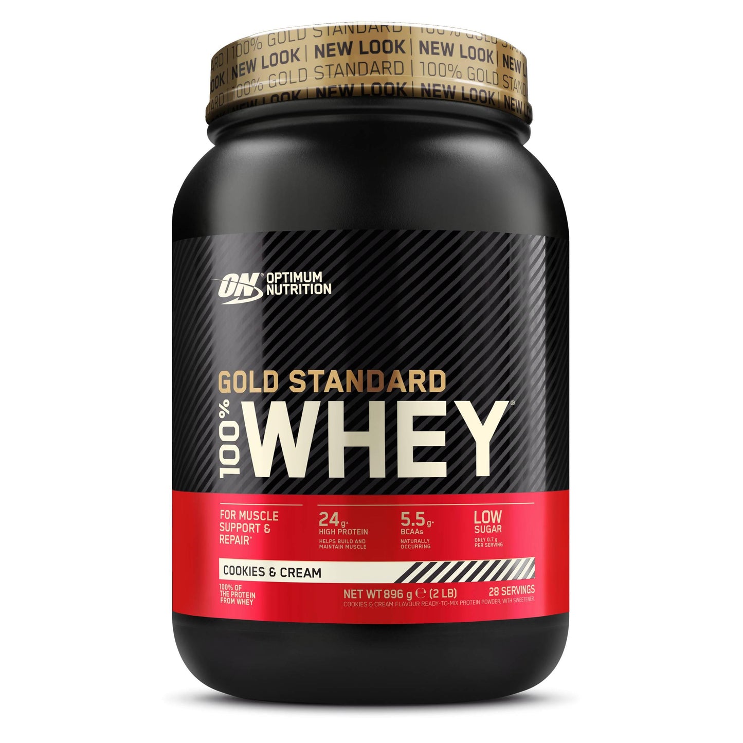 Optimum Nutrition - 100% Whey Gold Standard 896g - 908g Dose