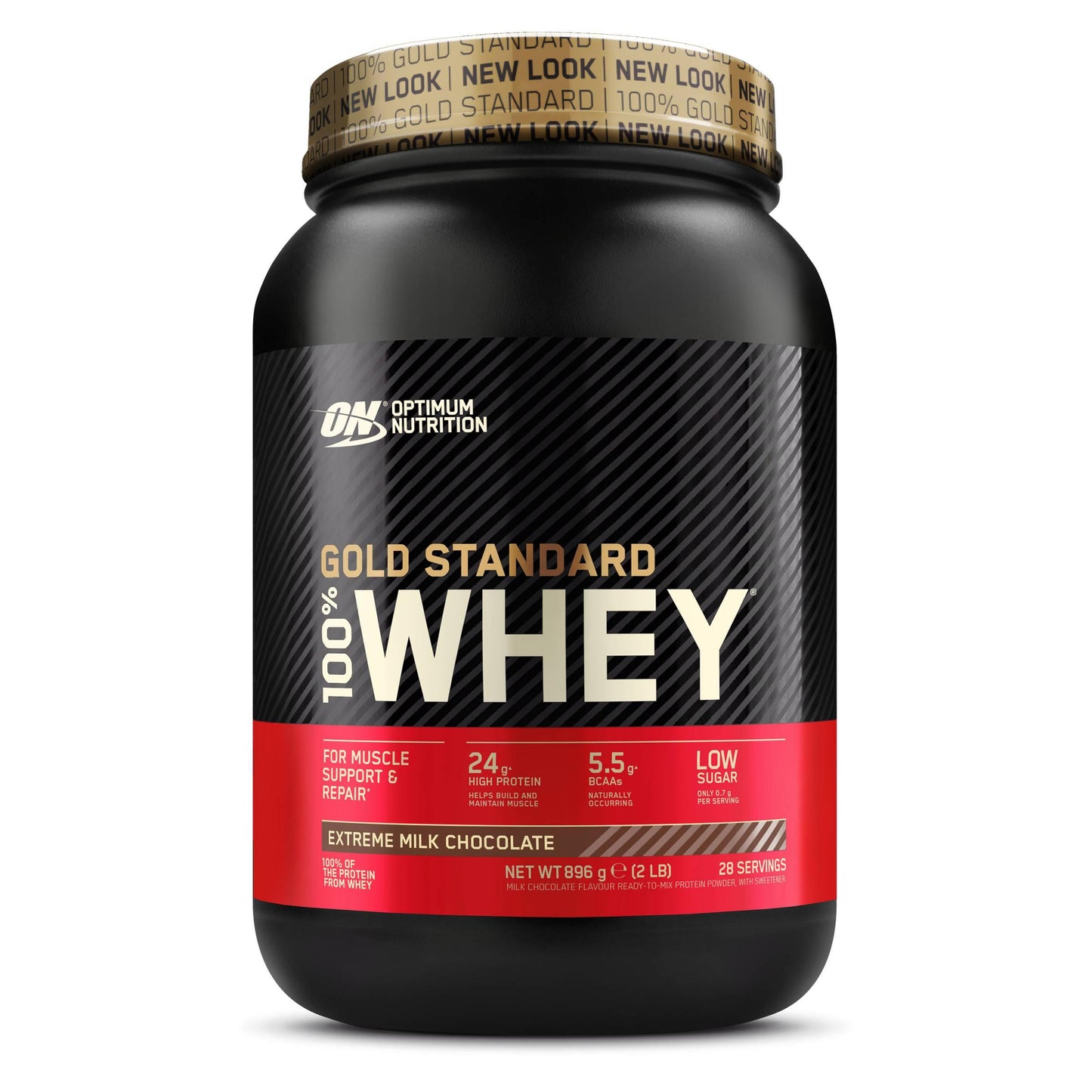 Optimum Nutrition - 100% Whey Gold Standard 896g - 908g Dose