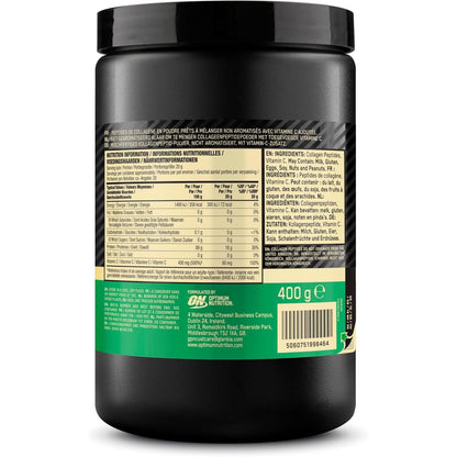 Optimum Nutrition - Collagen Peptides Powder 400g Dose Unflavoured