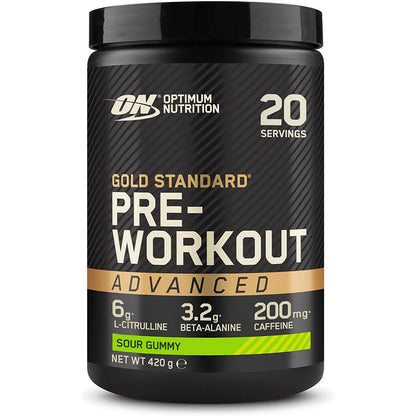 Optimum Nutrition - Gold Standard Pre-Workout ADVANCED 420g Dose